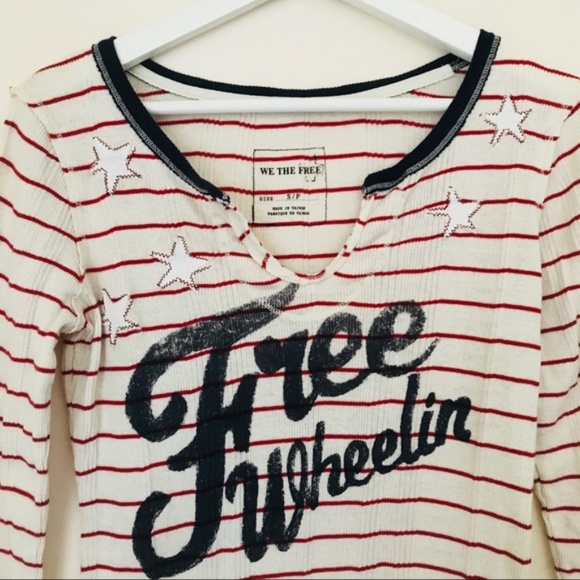 FREE PEOPLE / WE THE FREE | FREE WHEELIN TOP - Picture 2 of 4